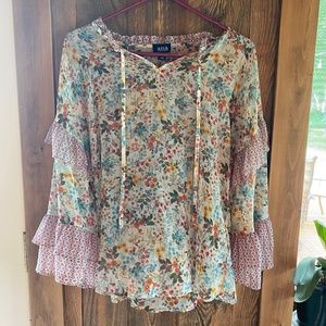 Sheer blouse